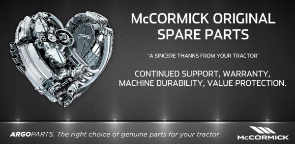 McCormick tractor spare parts from HJR Agri, Oswestry, Shropshire