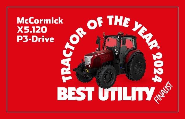 McCormick X5.120 Utility Tractor of the Year Finalist