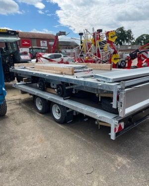 Nugent 14ft Twin Axle Flat Trailer for sale