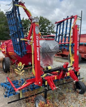 Opico Grass Harrow with Air 8 Seeder for sale