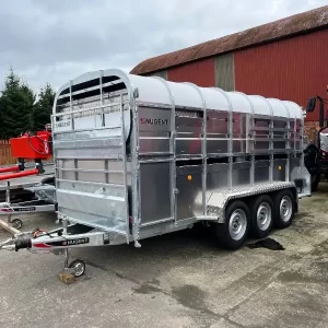 nugent 14ft livestock trailer for sale