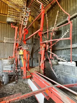 used kuhn ga7301 rake for sale